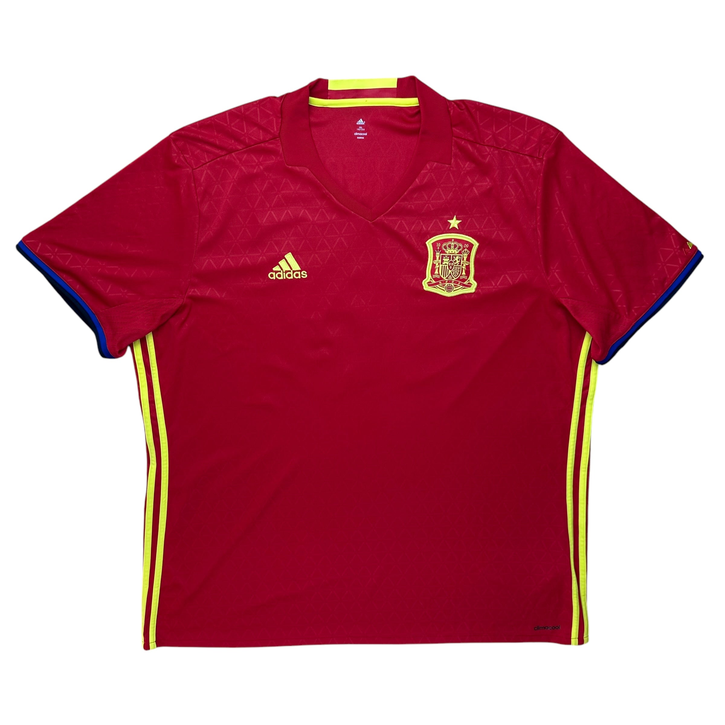 Spain 2016 Home Shirt (XXL) Fabregas #10
